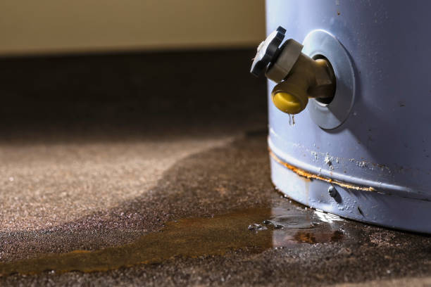 Water damage restoration process in MD